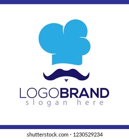 chef logo vector element. chef logo template