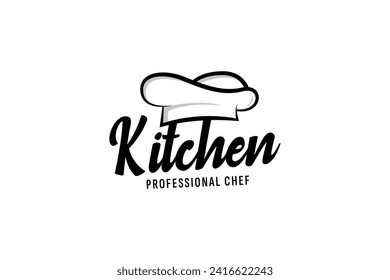 chef logo vector icon illustration