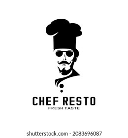 chef logo vector, restaurant logo, brand