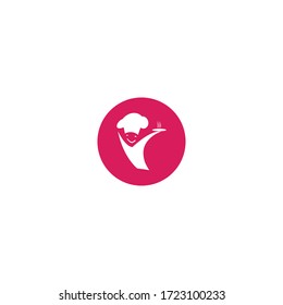 Logo-Vektorgrafik-Design des Chefs