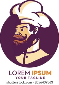Chef logo. Yummy concept - vector