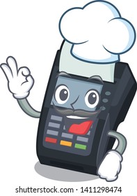 Chef machine EDC isolated in the mascot