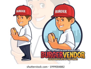 Chef Mascot Design for Burge Vendor