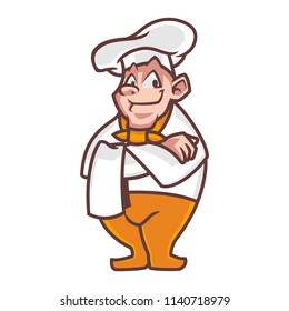 Chef Mascot Vector Illustration