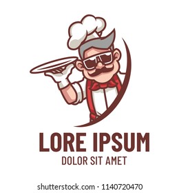 Chef Mascot Vector Illustration