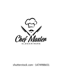 chef master / cooking master vector symbol logo design download