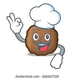 Chef Meatball Character Cartoon Style