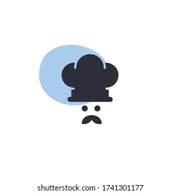 Chef - Modernes Symbol (Piktogramm)