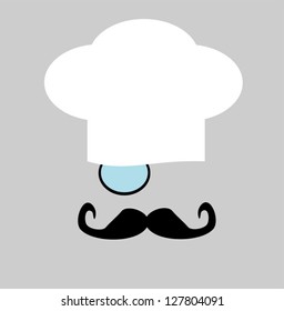 chef with monocle