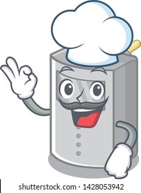 Chef motion sensor in the cartoon shape