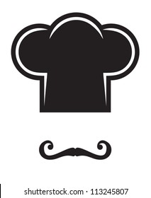 chef with a mustache