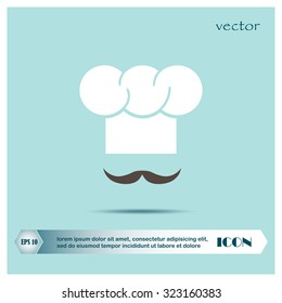 chef with a mustache