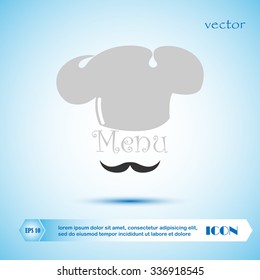 chef with a mustache