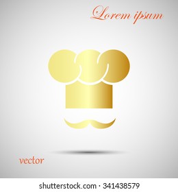 chef with a mustache