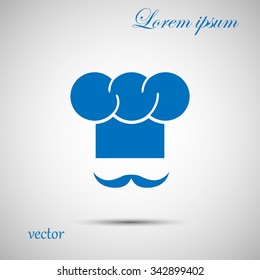 chef with a mustache