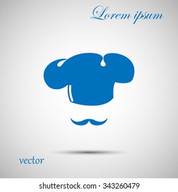 chef with a mustache