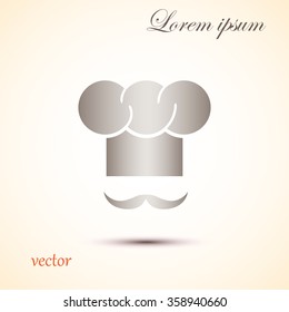 chef with a mustache
