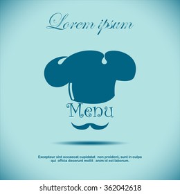 chef with a mustache