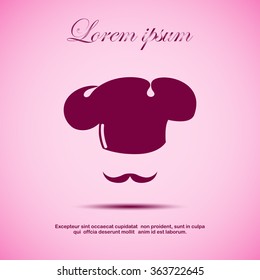chef with a mustache