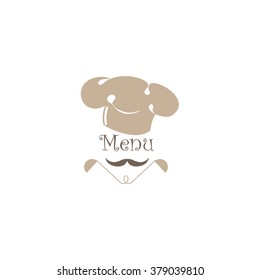 chef with a mustache