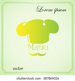 chef with a mustache