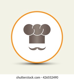 chef with a mustache