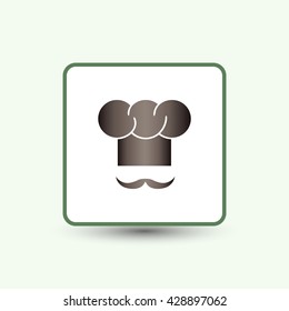 chef with a mustache