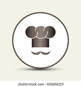 chef with a mustache
