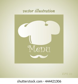 chef with a mustache