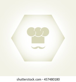 chef with a mustache
