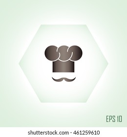 chef with a mustache