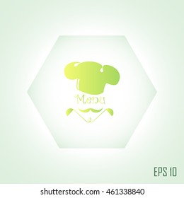 chef with a mustache