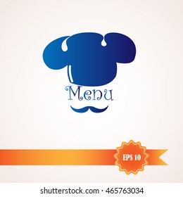 chef with a mustache