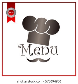 chef with a mustache