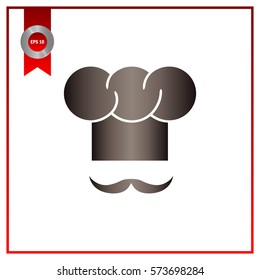 chef with a mustache