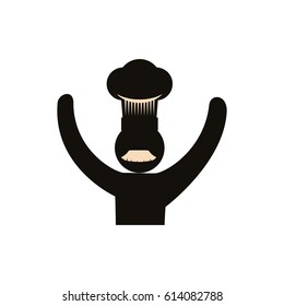 chef mustache hat