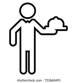 Chef outline icon