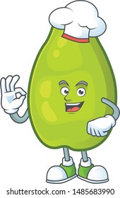 Chef papaya fresh on the cartoon character