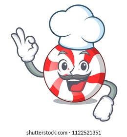 Chef peppermint candy character cartoon