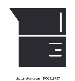 chef, pitcher with liquid kitchen utensil silhouette style icon vector illustration