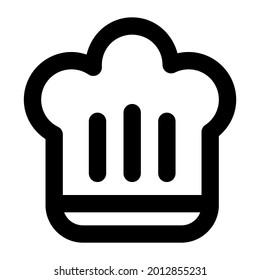chef recomendation pixel perfect icon for food delivery apps and website