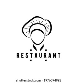 chef restaurant cuisine logo design inspiration