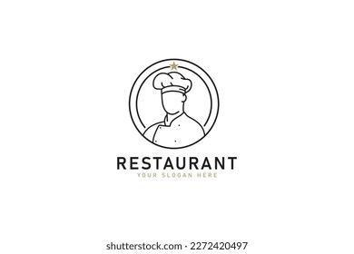Chef restaurant design logo inspiration