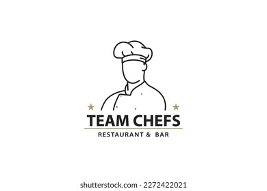 Chef restaurant design logo inspiration