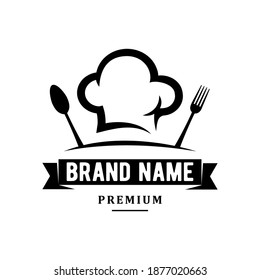 Chef or restaurant logo design.