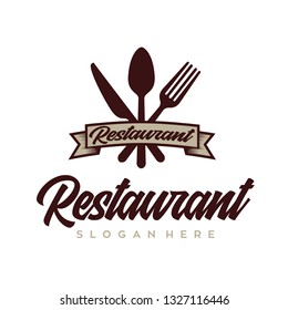 Chef and Restaurant logo design inspiration vector