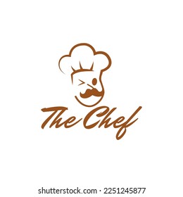 Chef Restaurant Logo Stock Illustrations Template 