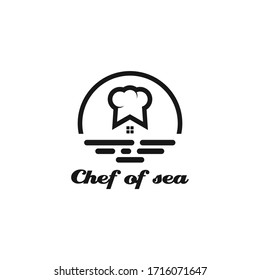 Vector de diseño del logotipo del chef/restaurante 
