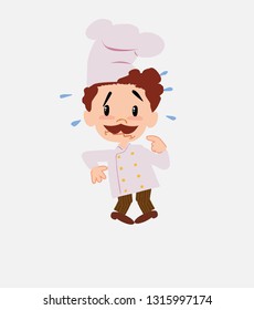 Chef , scared.