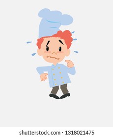 Chef , scared.